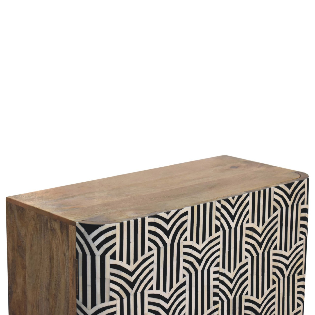 Edessa Bone Inlay Cabinet - CasaFenix