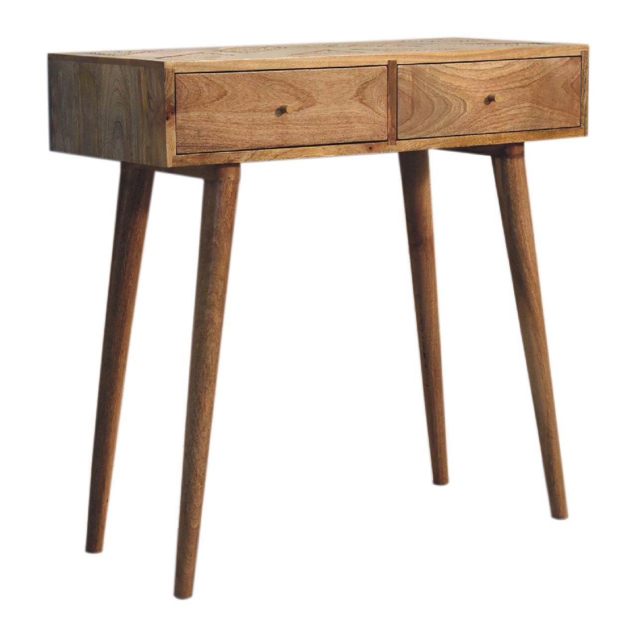 Woven Aztec Console Table - CasaFenix