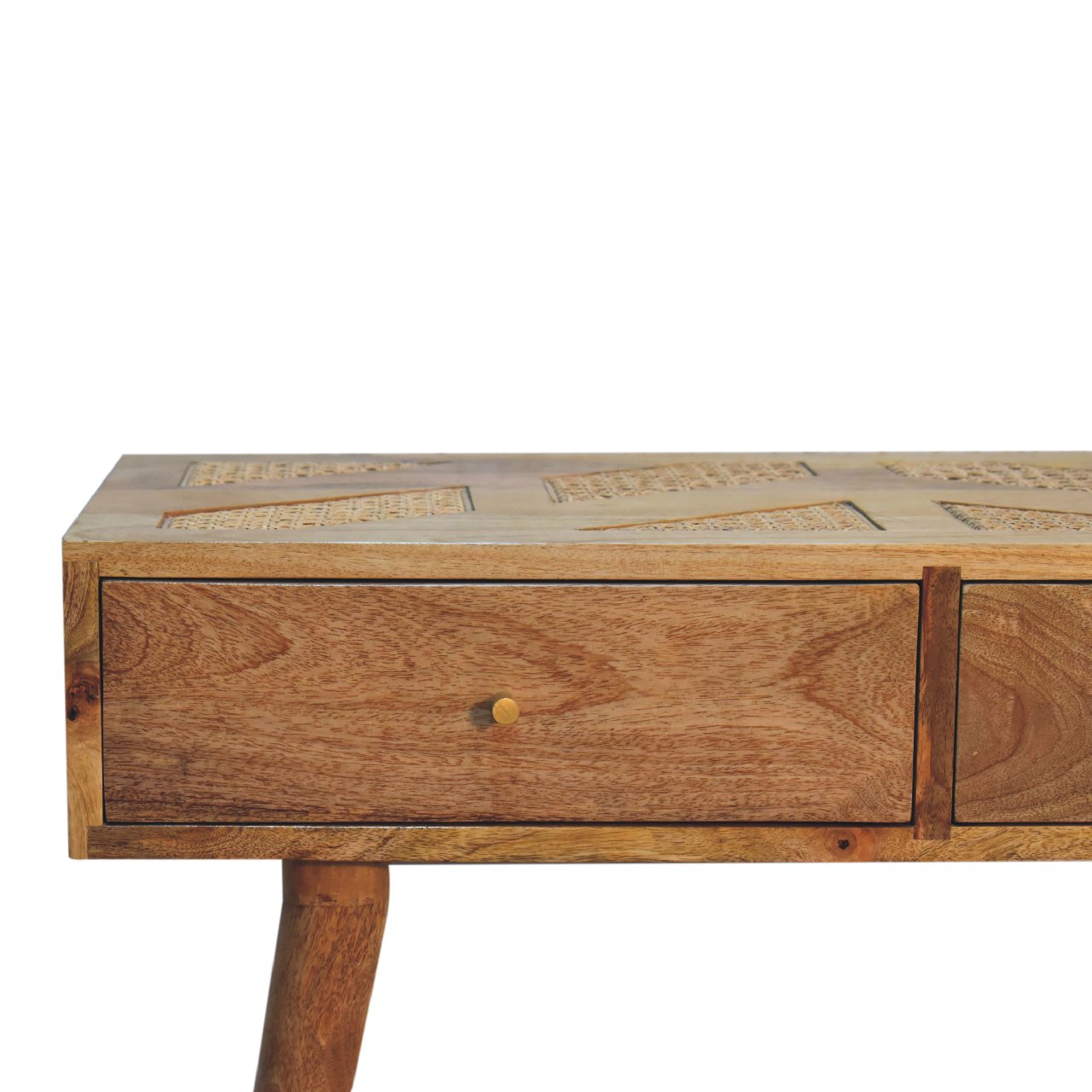 Woven Aztec Console Table - CasaFenix