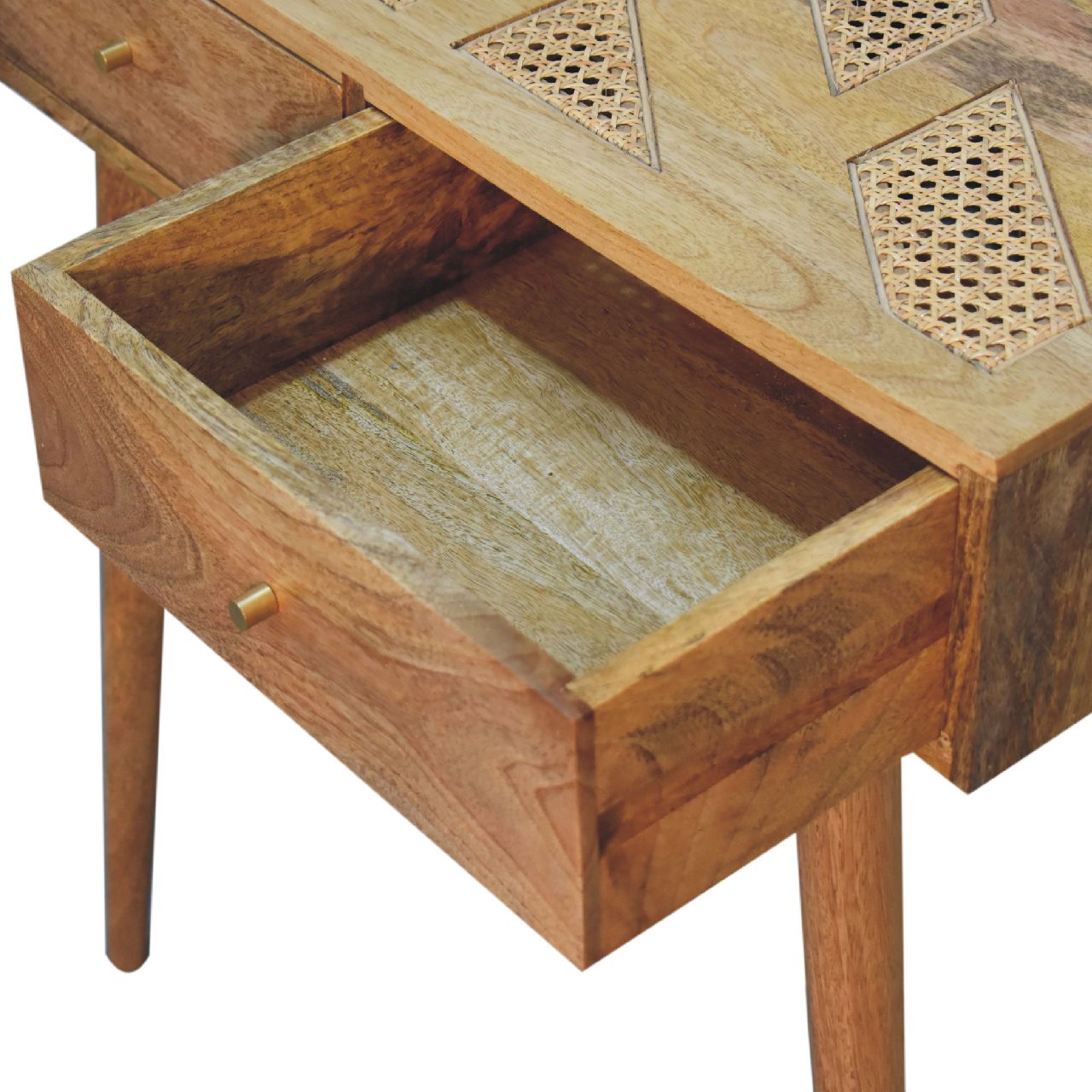 Woven Aztec Console Table - CasaFenix