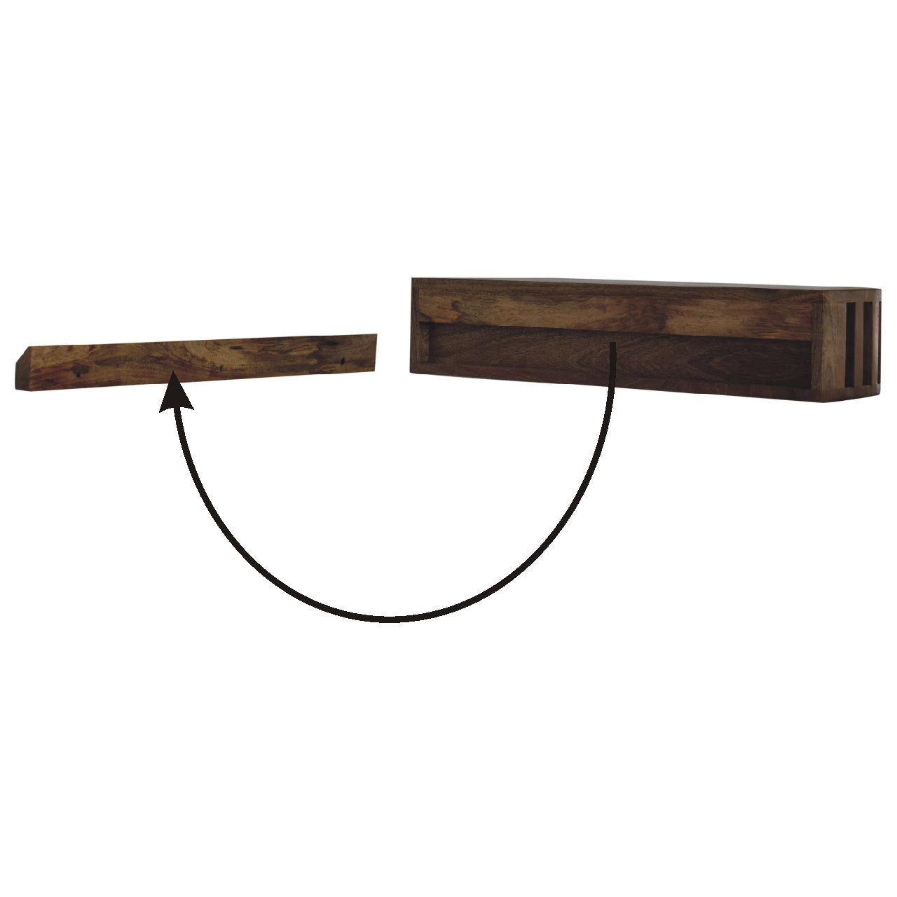 Ariella Wall Mounted Console Table - CasaFenix