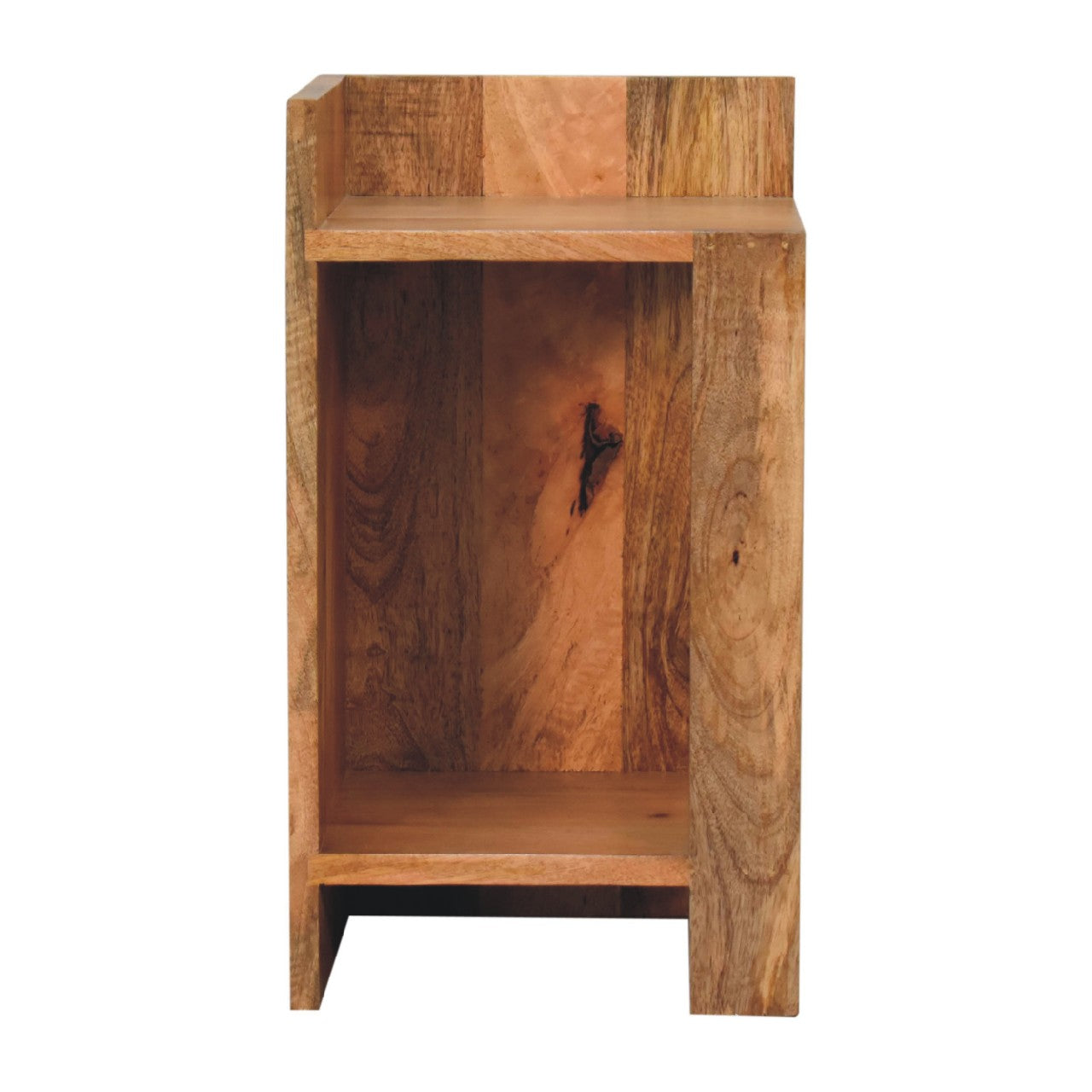 Oak-ish Box Bedside - CasaFenix