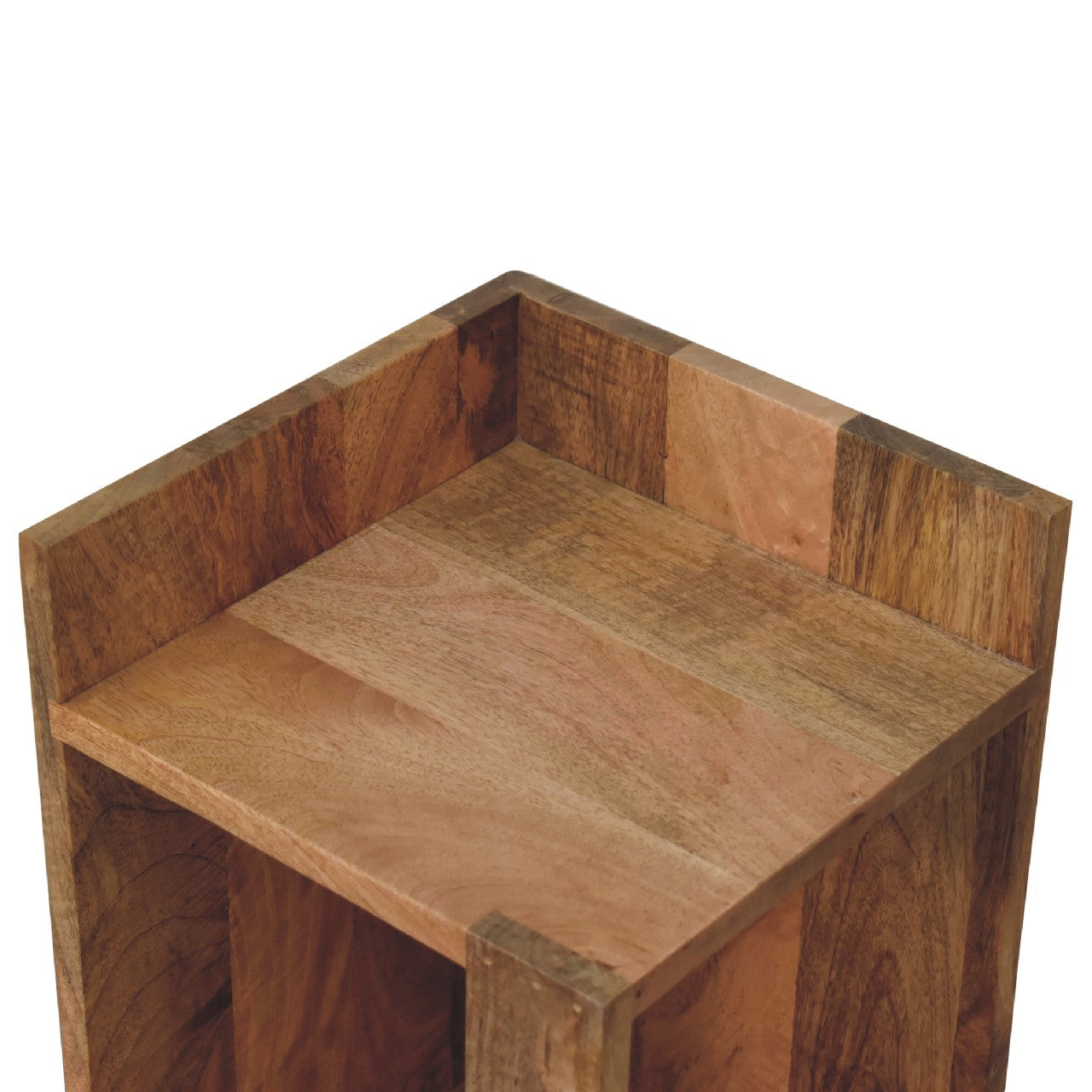Oak-ish Box Bedside - CasaFenix