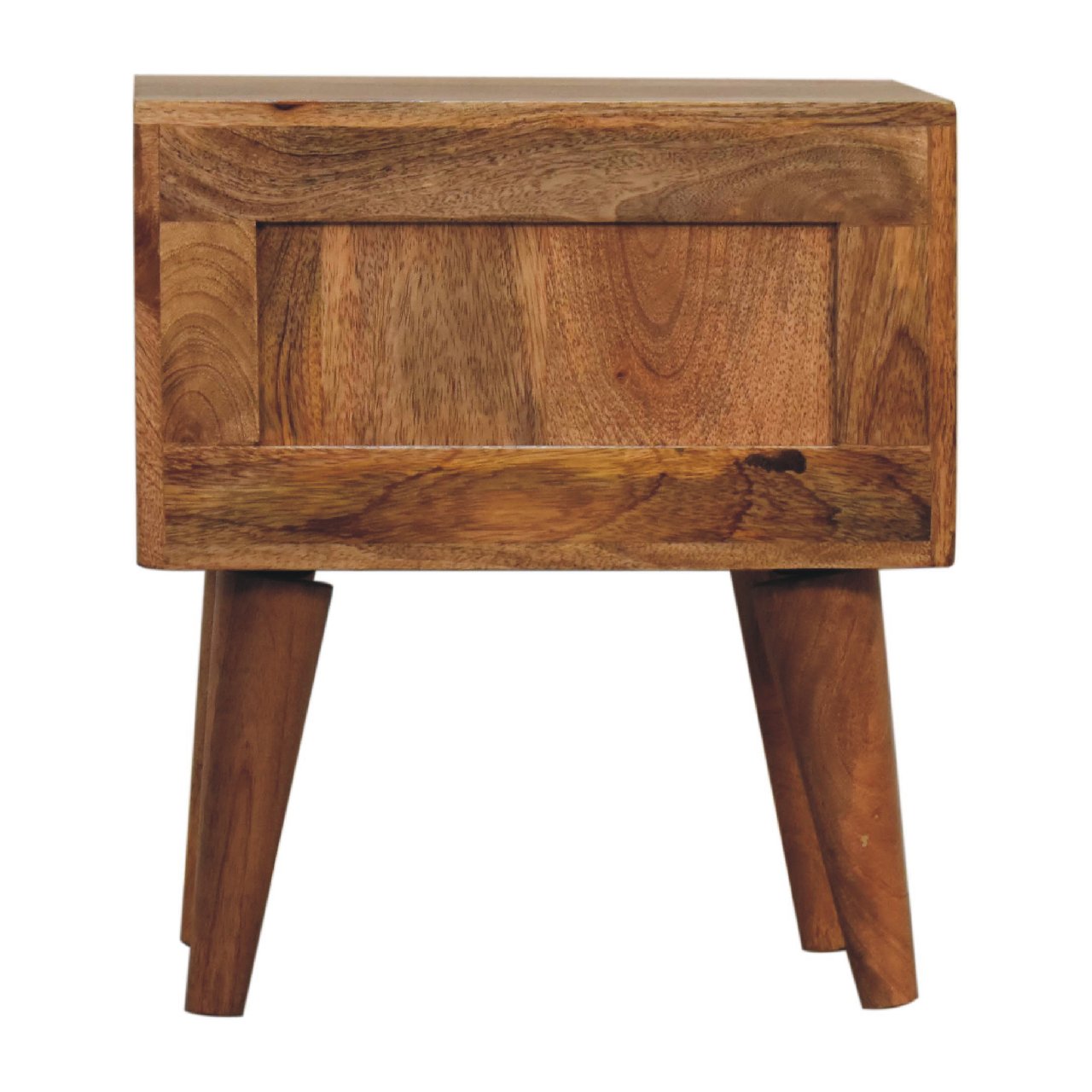 Mini Oak-ish Modern Solid Wood Bedside - CasaFenix