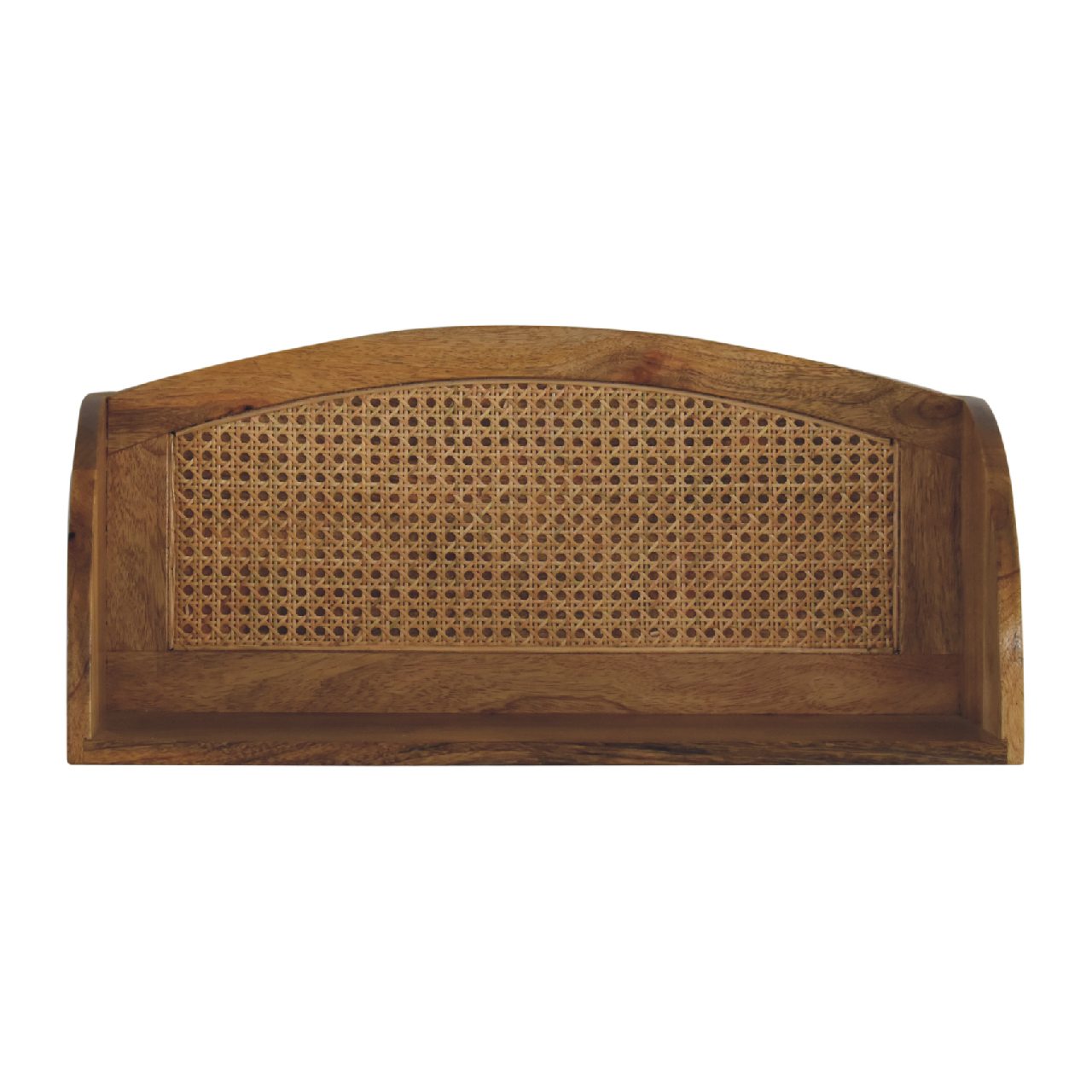 IN3462 - Rattan Open Wall Mounted Shelf - CasaFenix