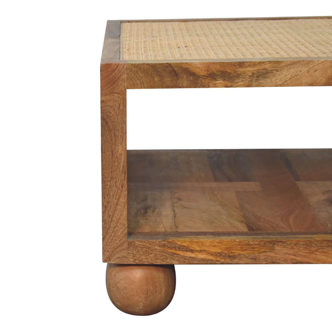 IN3463 - Small Rattan Coffee Table - CasaFenix