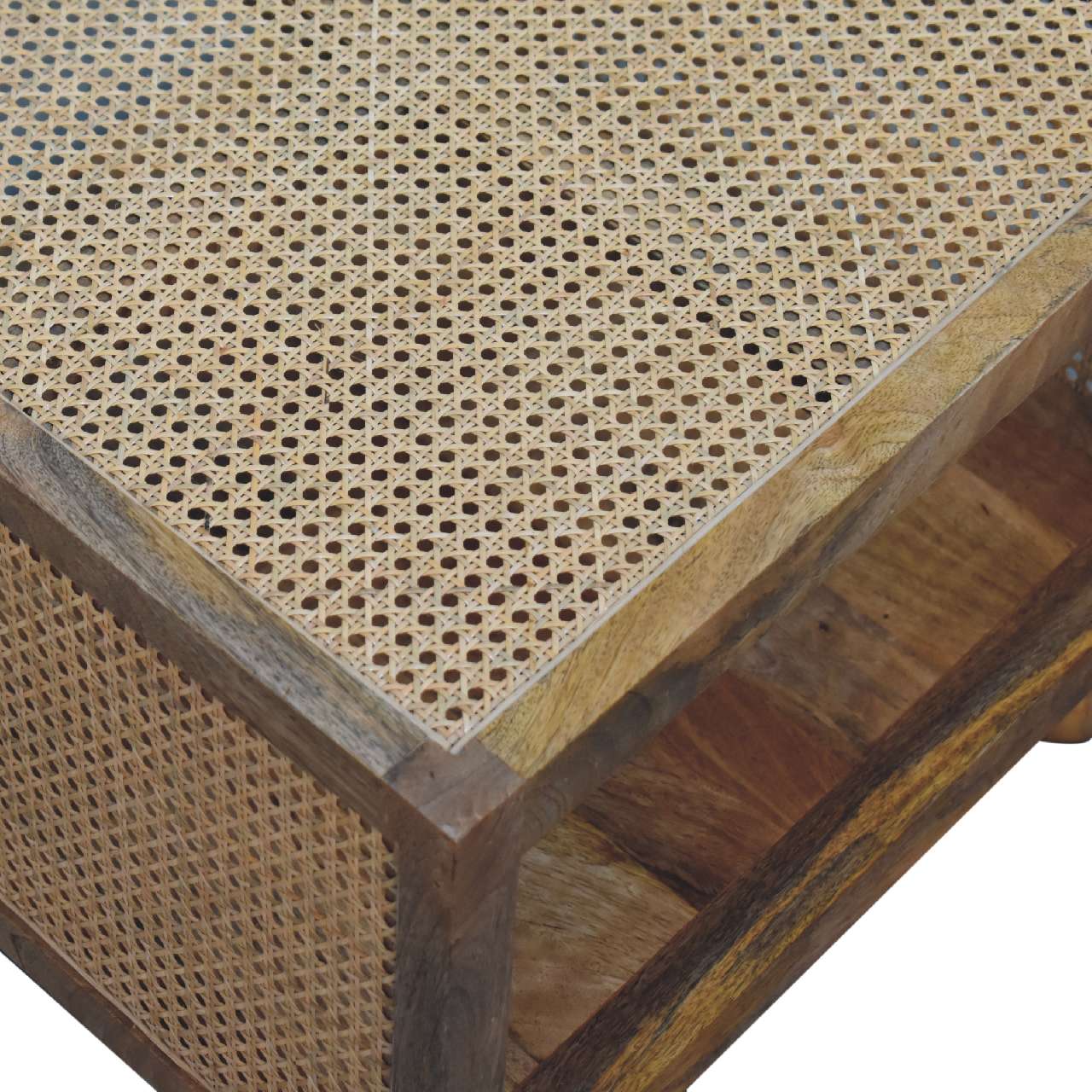 IN3463 - Small Rattan Coffee Table - CasaFenix