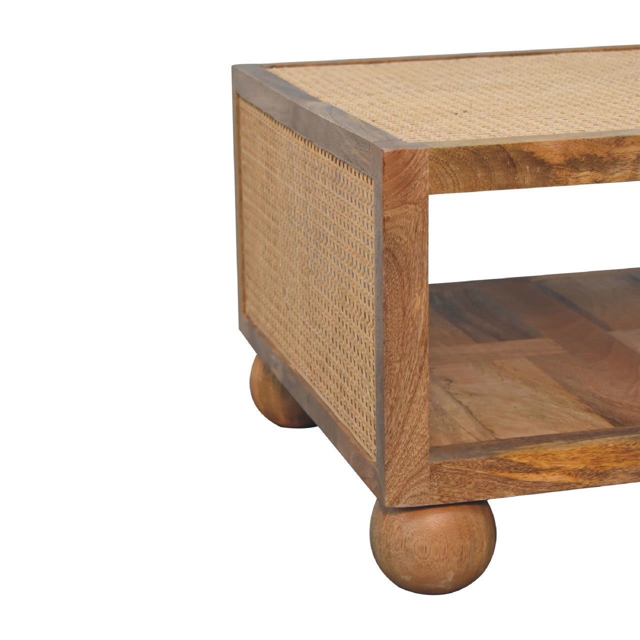 IN3463 - Small Rattan Coffee Table - CasaFenix