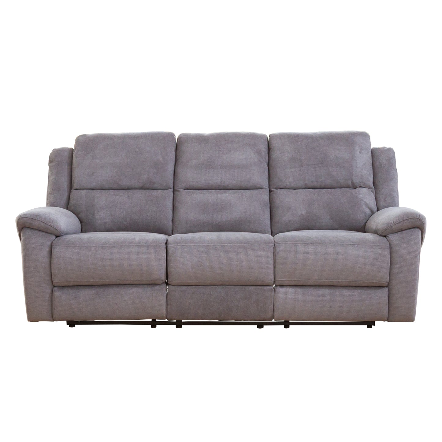 Commercial Grade Large Fabric Recliner Sofa W100 x D95 x H100cm - CasaFenix