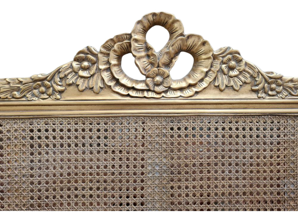 Amboise French Caned Bed - CasaFenix