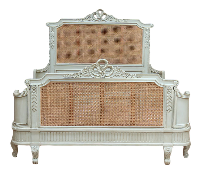 Amboise French Caned Bed - CasaFenix