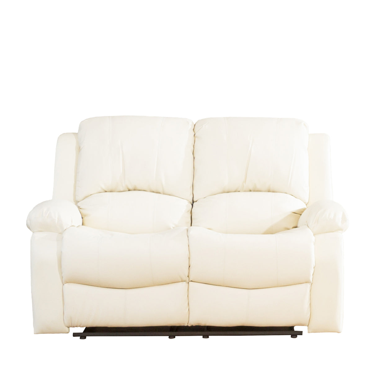 Commercial Grade Leather Mid Size Recliner Sofa Available in black, brown, burgundy, cream, grey *** - CasaFenix