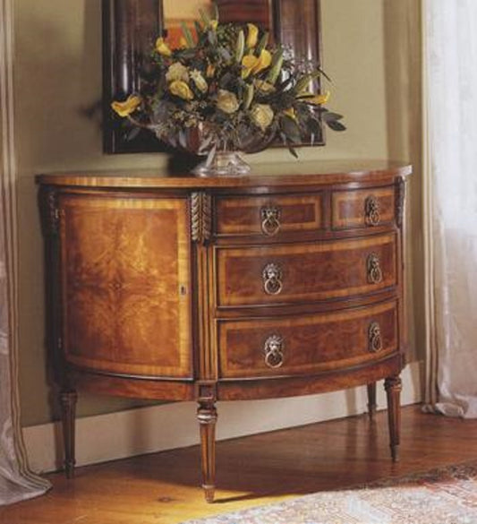 Demi Lune Walnut Chest-casafenix