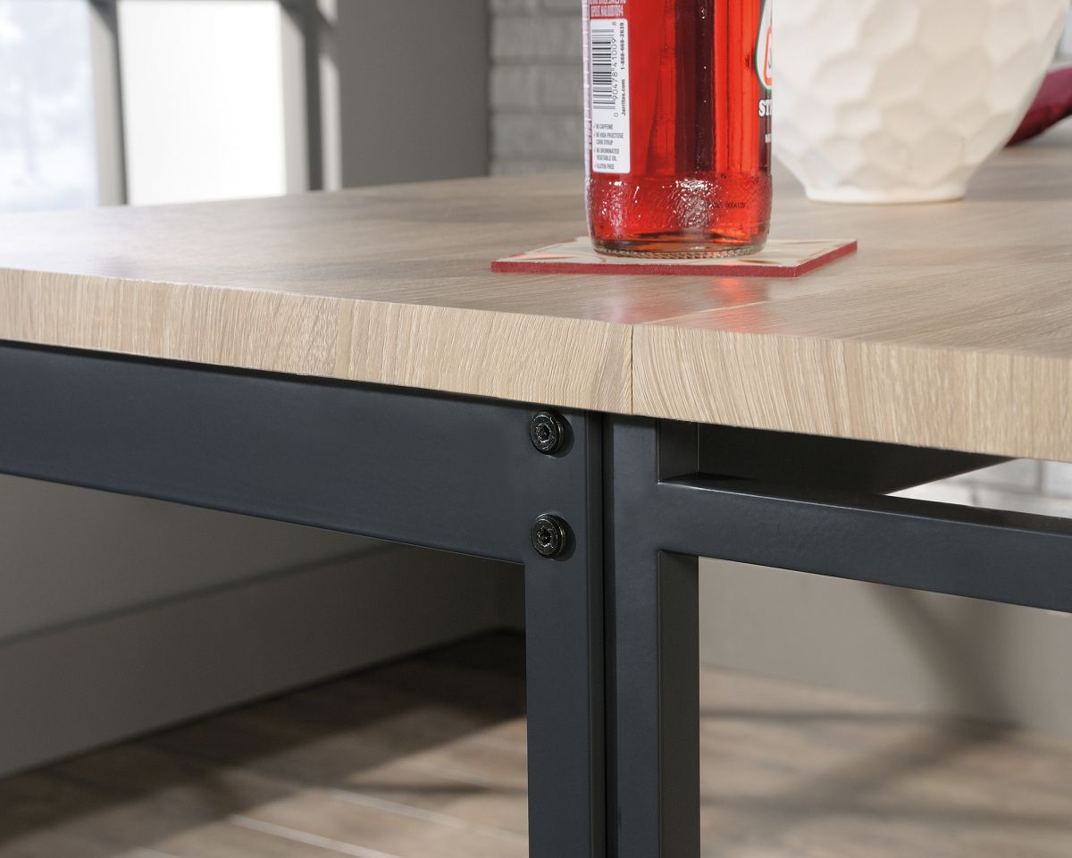 INDUSTRIAL STYLE HIGH WORK TABLE WITH FLIP EXTENSION CasaFenix