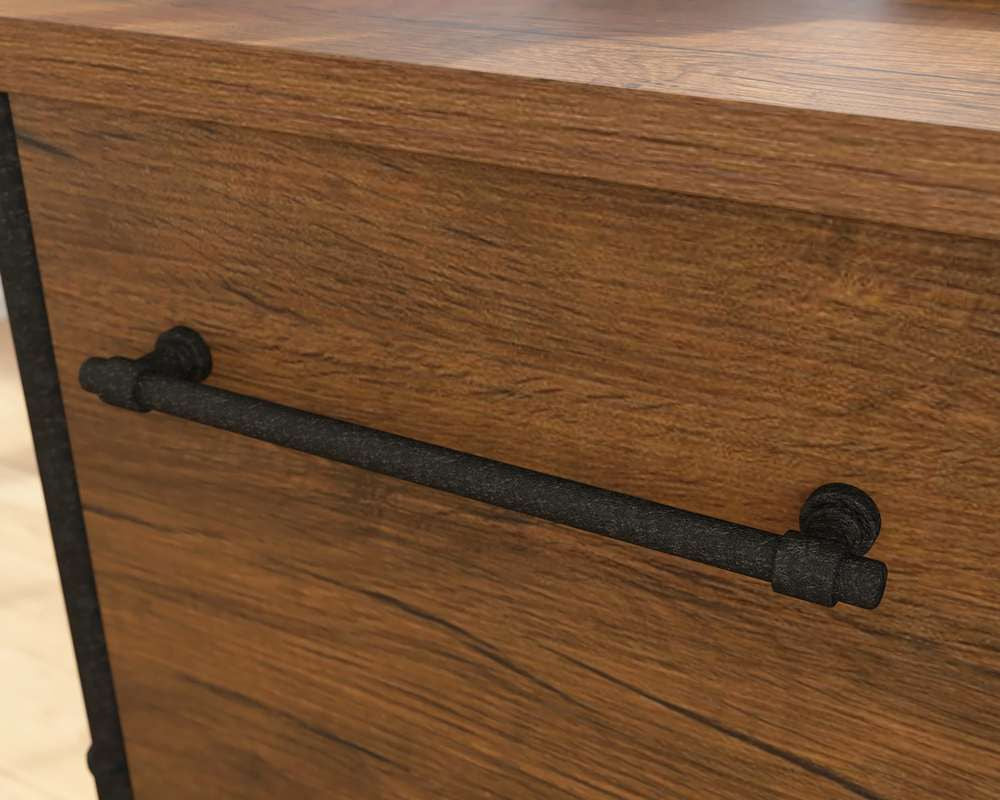 IRON FOUNDRY DOUBLE PEDESTAL DESK CasaFenix