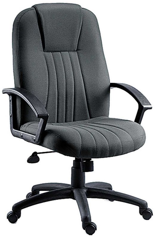 CITY FABRIC CHARCOAL OFFICE CHAIR Home office chairs CasaFenix