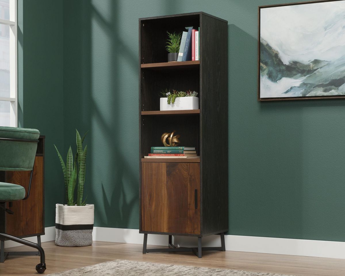 CANYON LANE 3 SHELF BOOKCASE WITH DOOR CasaFenix