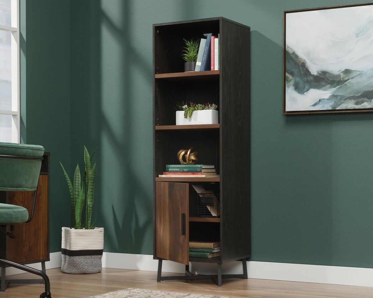 CANYON LANE 3 SHELF BOOKCASE WITH DOOR CasaFenix
