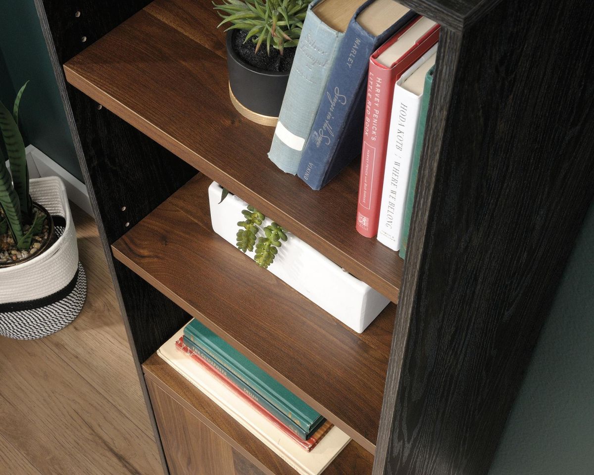 CANYON LANE 3 SHELF BOOKCASE WITH DOOR CasaFenix