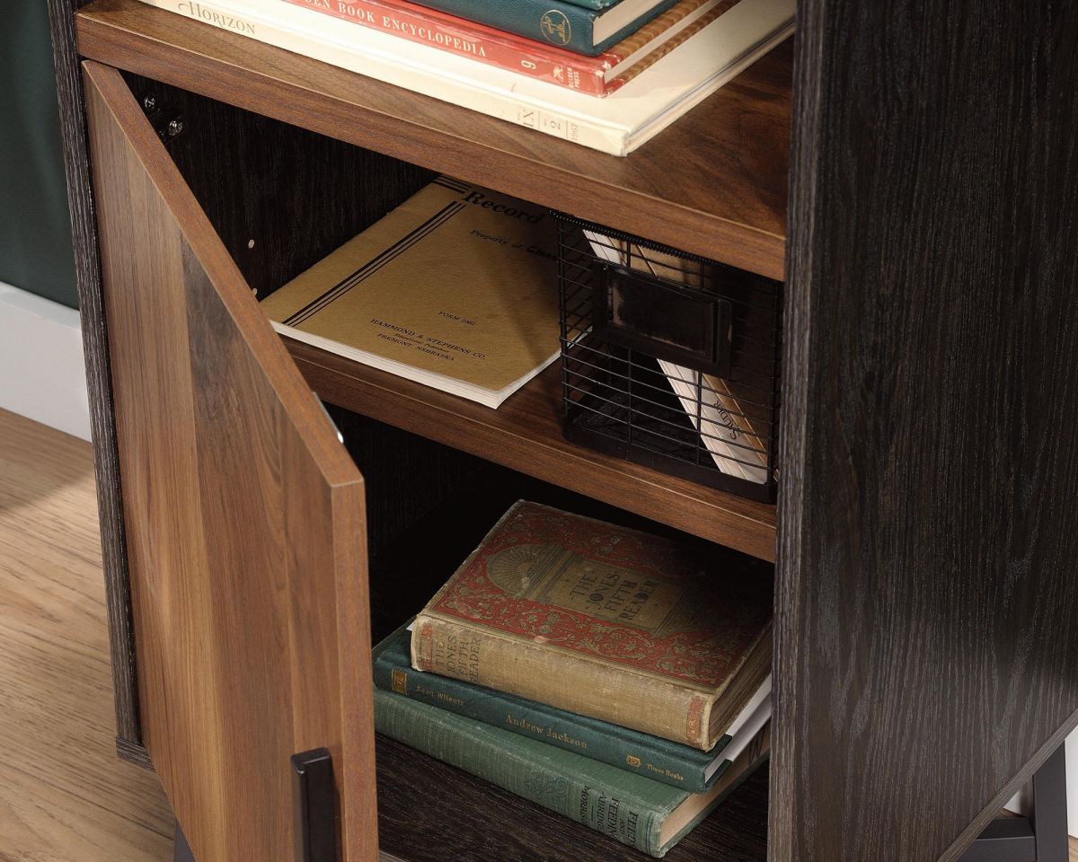 CANYON LANE 3 SHELF BOOKCASE WITH DOOR CasaFenix