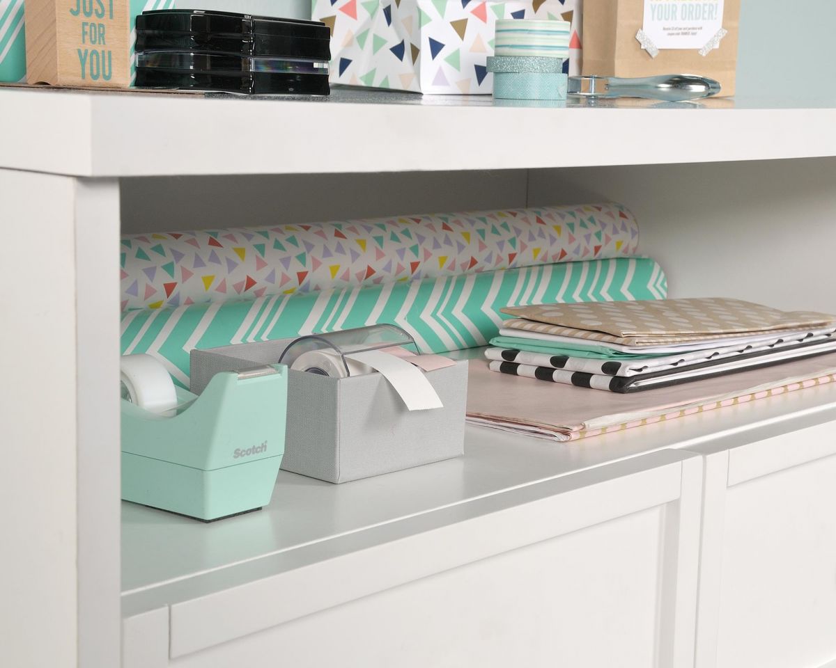 CRAFT STORAGE CABINET WHITE CasaFenix