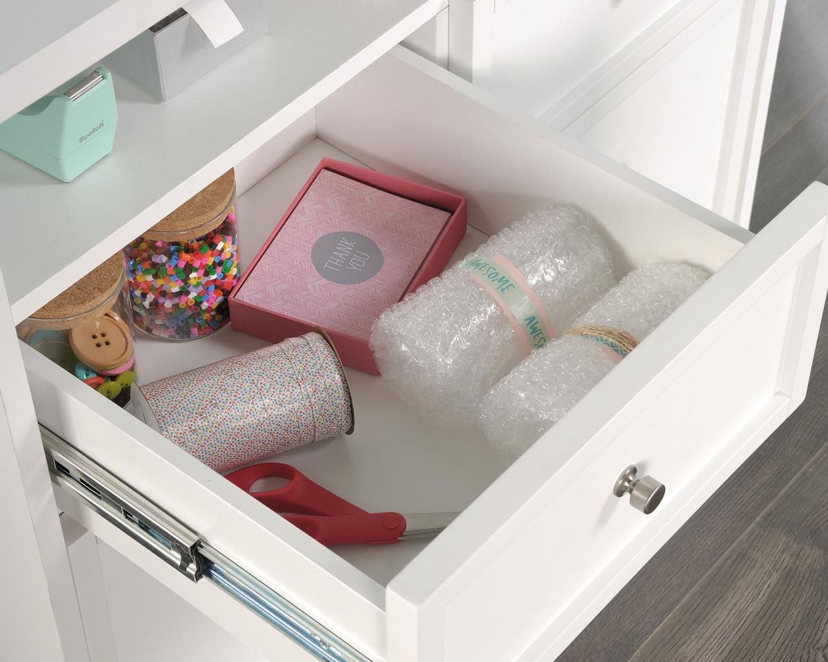 CRAFT STORAGE CABINET WHITE CasaFenix