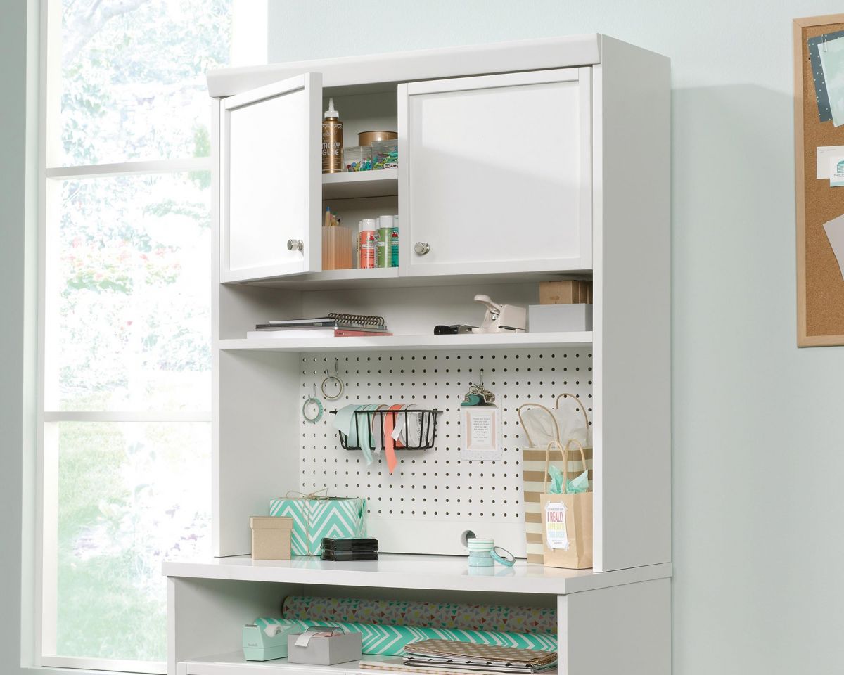 CRAFT STORAGE HUTCH WHITE CasaFenix