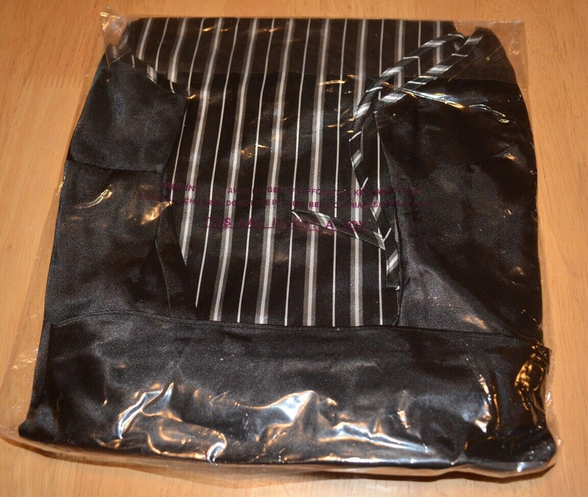 Brand New Lingerie VX Intimate Striped Black Pajamas Size Small. (2032) VX213 Clothes, Shoes & Accessories:Women:Women's Clothing:Lingerie & Nightwear:Nightwear CasaFenix
