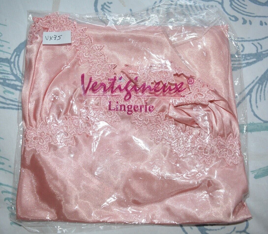 Brand New Lingerie VX Intimate Pink Rose Nightdress Gown Size Small. 6010 VX75 Clothes, Shoes & Accessories:Women:Women's Clothing:Lingerie & Nightwear:Nightwear CasaFenix