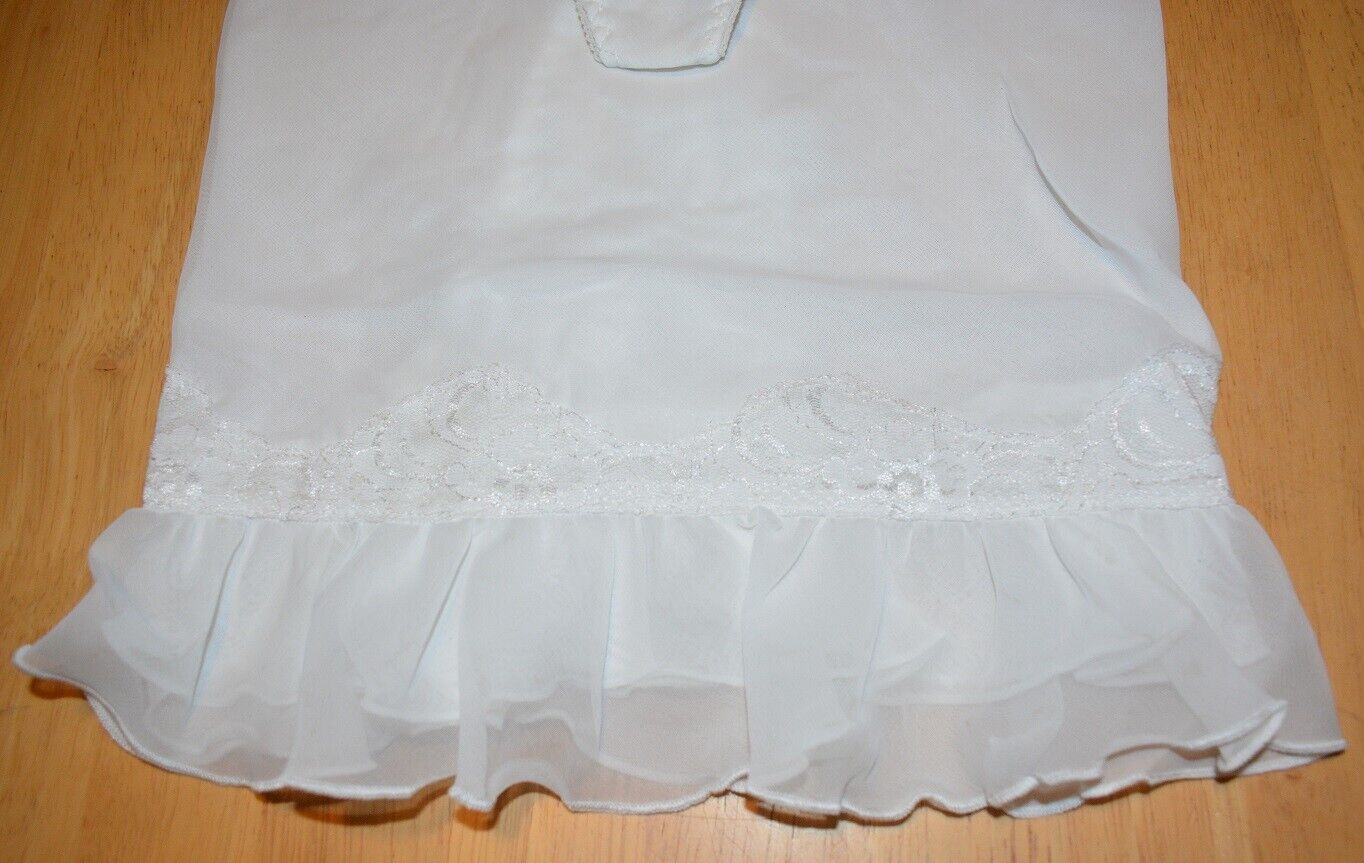 New VX Intimate Ivory Chiffon & Lace Babydoll + G-String (5093). Size Small Clothes, Shoes & Accessories:Women:Women's Clothing:Lingerie & Nightwear:Nightwear CasaFenix