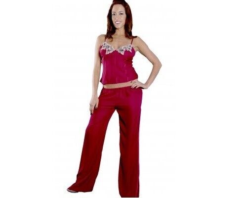 Brand New Lingerie VX Intimate Red Pajamas Size Medium. (2035) VX25 Clothes, Shoes & Accessories:Women:Women's Clothing:Lingerie & Nightwear:Nightwear CasaFenix