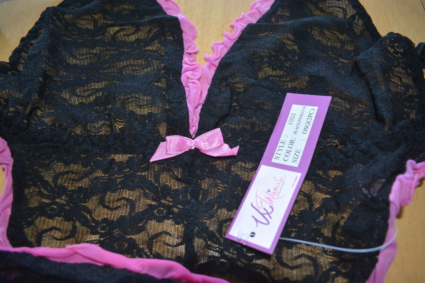 Brand New Sexy Lingerie VX Intimate Fuchsia Tiny Teddy One Queen Size (1053) VX187 Clothes, Shoes & Accessories:Women:Women's Clothing:Lingerie & Nightwear:Nightwear CasaFenix