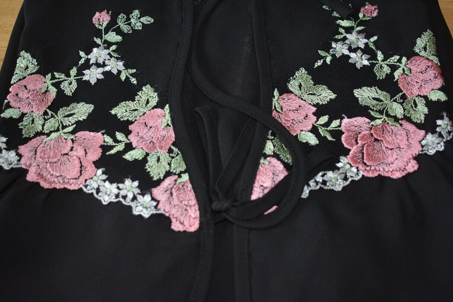 Brand New Lingerie VX Intimate Black Chiffon Robe One  Size (3029) Clothes, Shoes & Accessories:Women:Women's Clothing:Lingerie & Nightwear:Nightwear CasaFenix