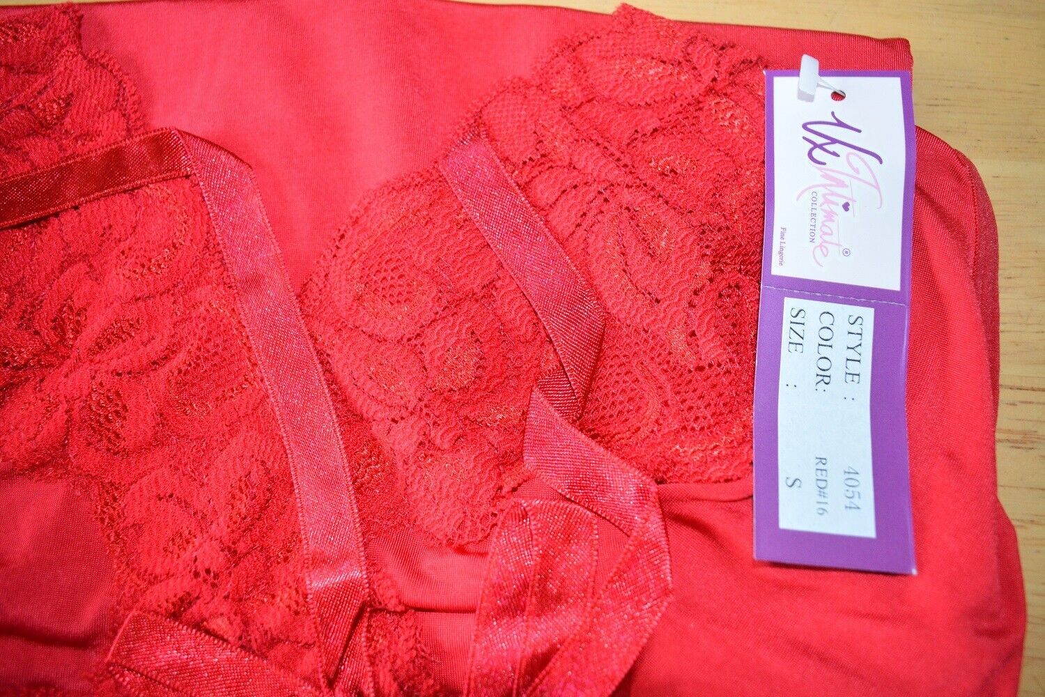 Brand New Lingerie VX Intimate Red Chemise Size 1XL. (4054) Nightdress VX121 Clothes, Shoes & Accessories:Women:Women's Clothing:Lingerie & Nightwear:Nightwear CasaFenix