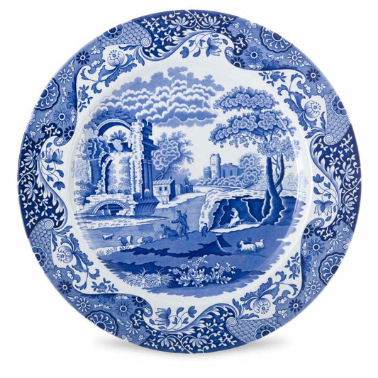 Blue Italian Buffet Plate 30.5cm – Spode Porcelain Serving Dish dinnerware CasaFenix