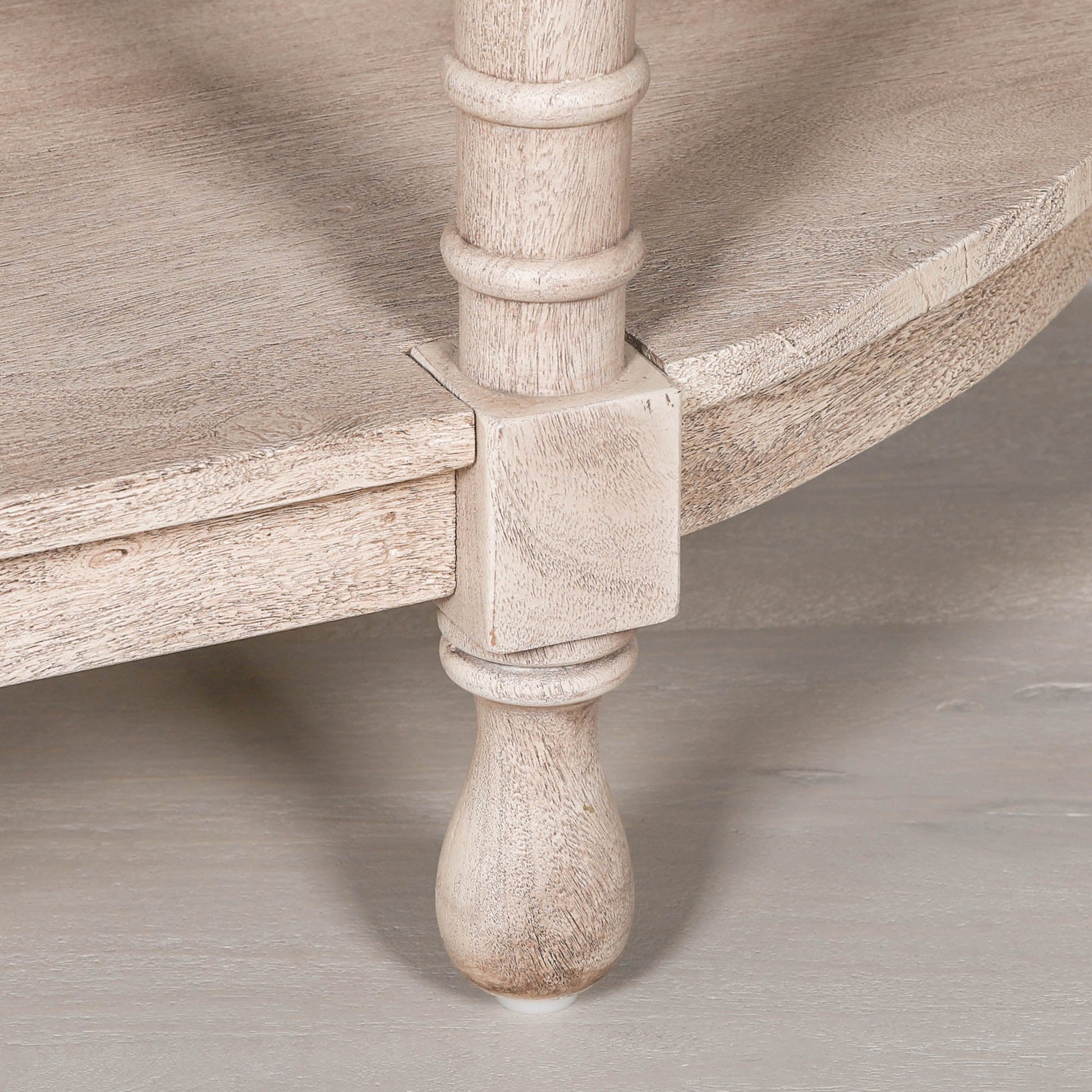 Acacia Wooden Curved Console Console table CasaFenix