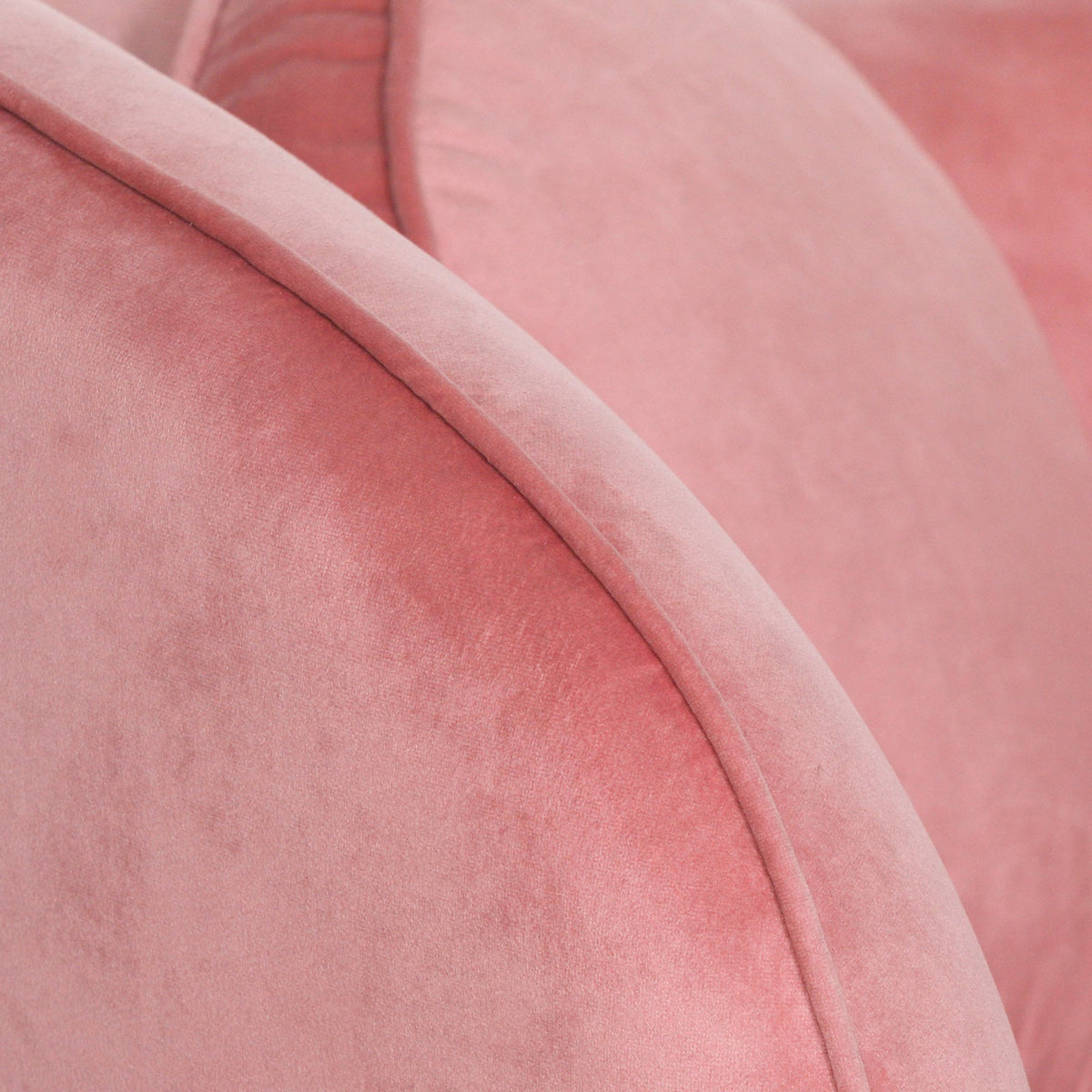 Pink Velvet Armchair with Gold Legs & Matching Cushion Chair CasaFenix