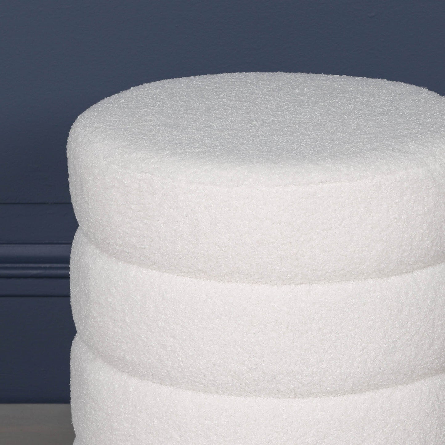 Boucle Beehive Round Stool stool CasaFenix