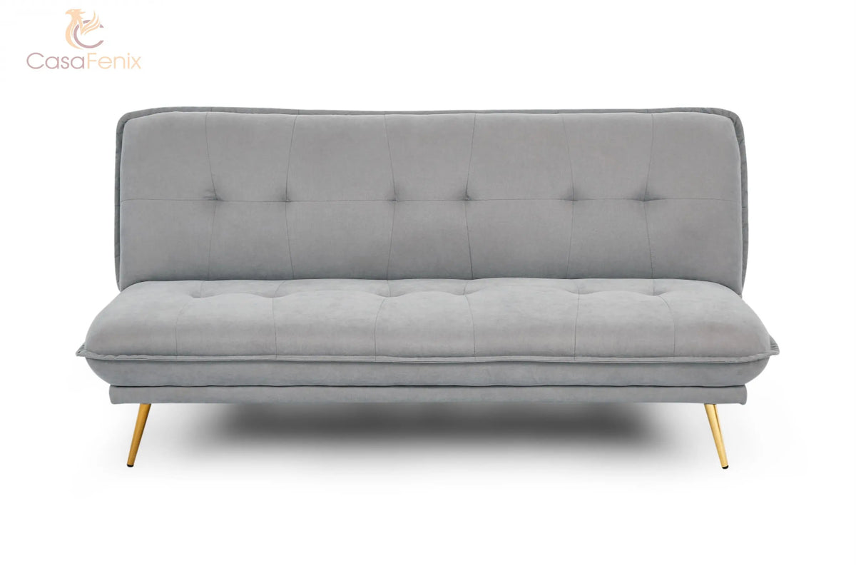 Anuka 3 Seater Sofabed Large Sofa in Blue, Grey, Mocca, or Duck egg Sofa CasaFenix