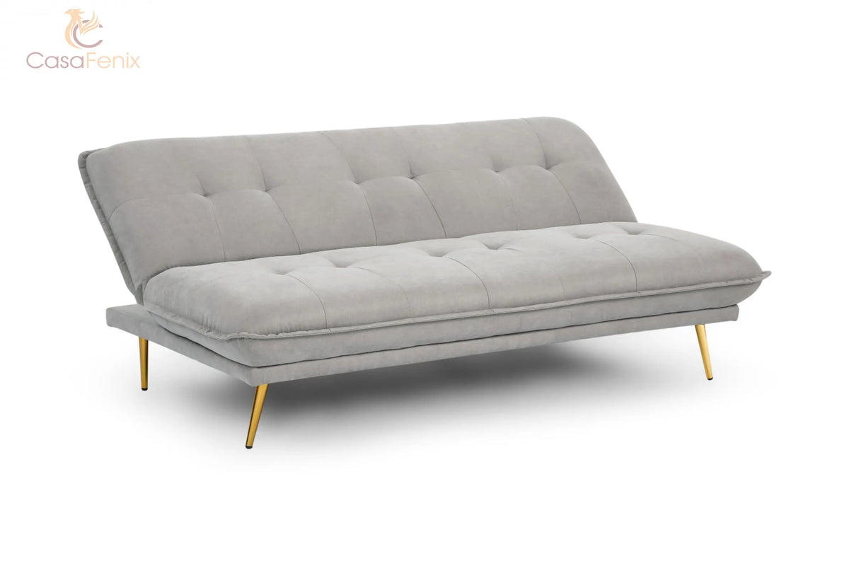 Anuka 3 Seater Sofabed Large Sofa in Blue, Grey, Mocca, or Duck egg Sofa CasaFenix