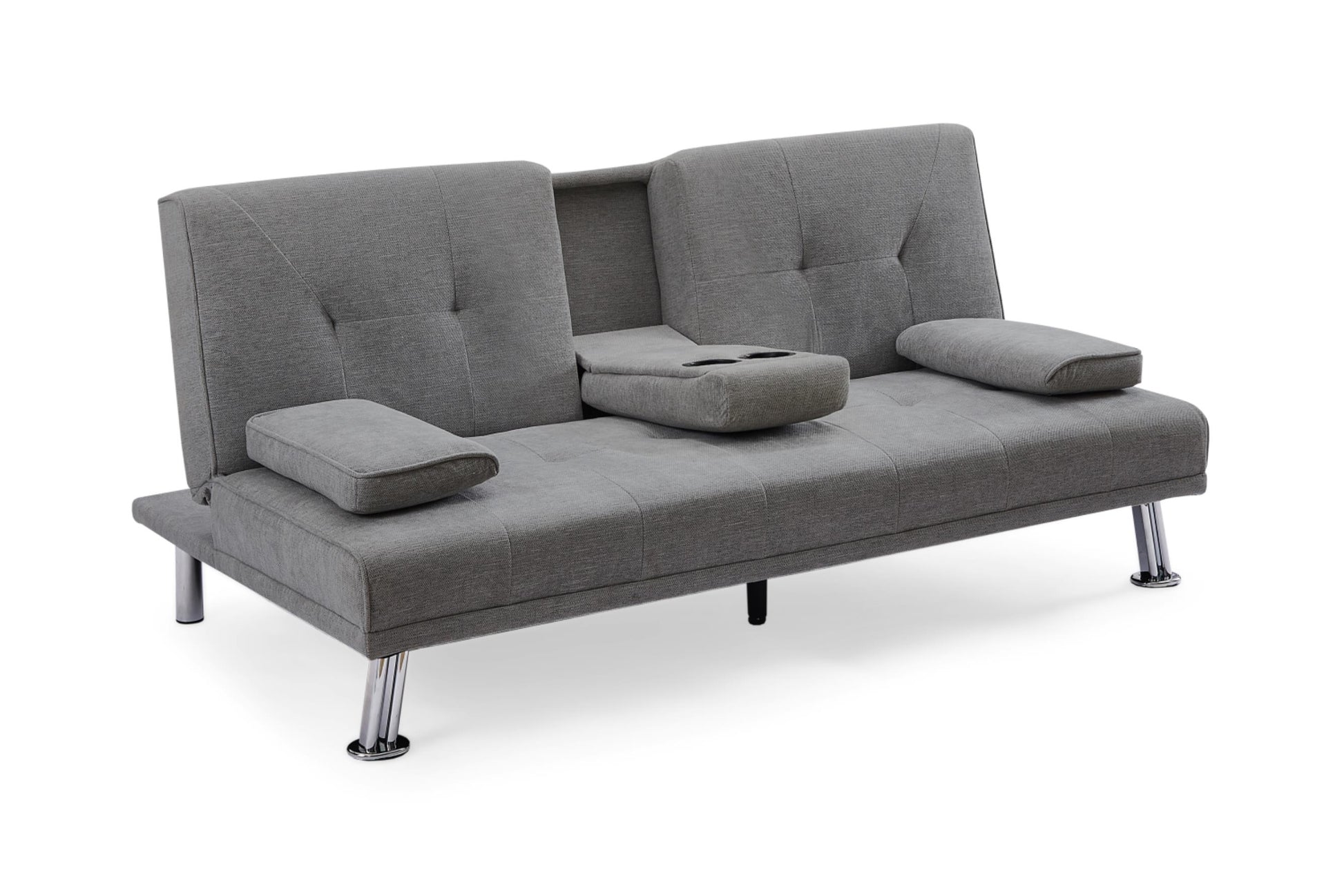 Aspen 3 Seater Sofabed Large Sofa in Blue, Grey, Mocca, or Duck egg (Copy) Sofa CasaFenix