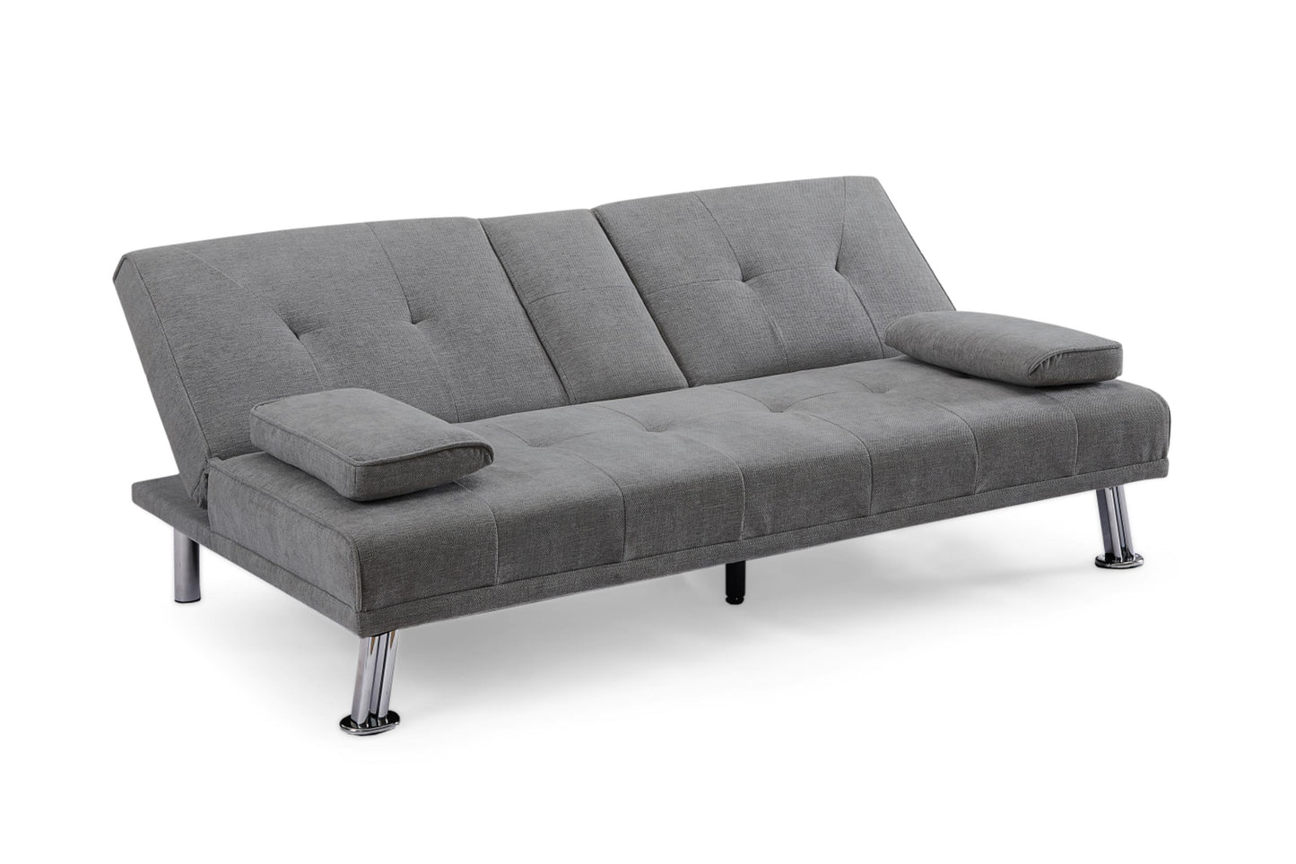 Aspen 3 Seater Sofabed Large Sofa in Blue, Grey, Mocca, or Duck egg (Copy) Sofa CasaFenix