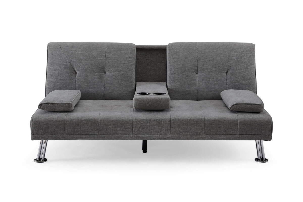 Aspen 3 Seater Sofabed Large Sofa in Blue, Grey, Mocca, or Duck egg (Copy) Sofa CasaFenix