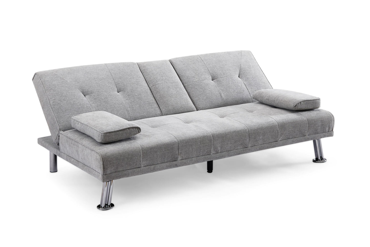Aspen 3 Seater Sofabed Large Sofa in Blue, Grey, Mocca, or Duck egg (Copy) Sofa CasaFenix
