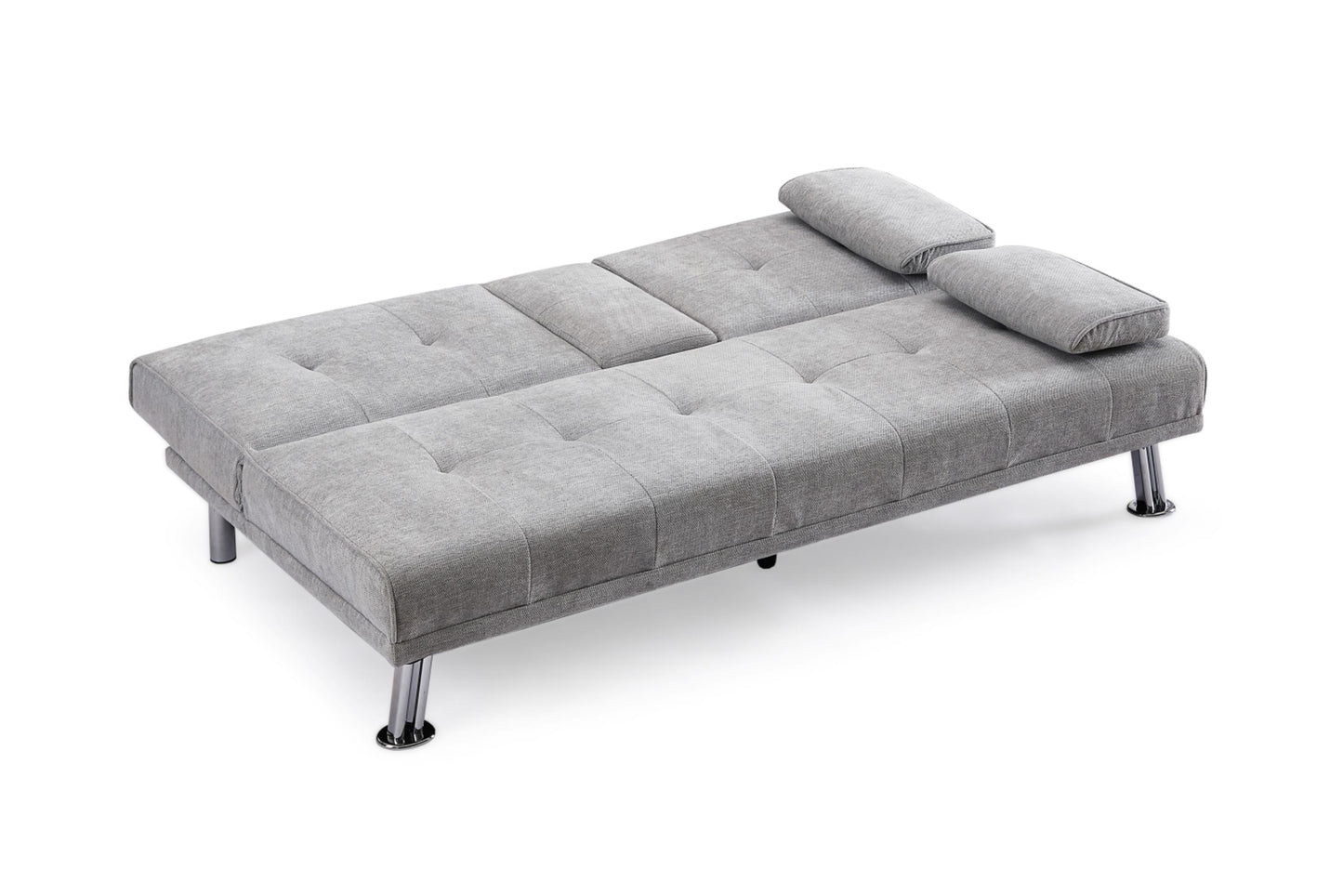 Aspen 3 Seater Sofabed Large Sofa in Blue, Grey, Mocca, or Duck egg (Copy) Sofa CasaFenix