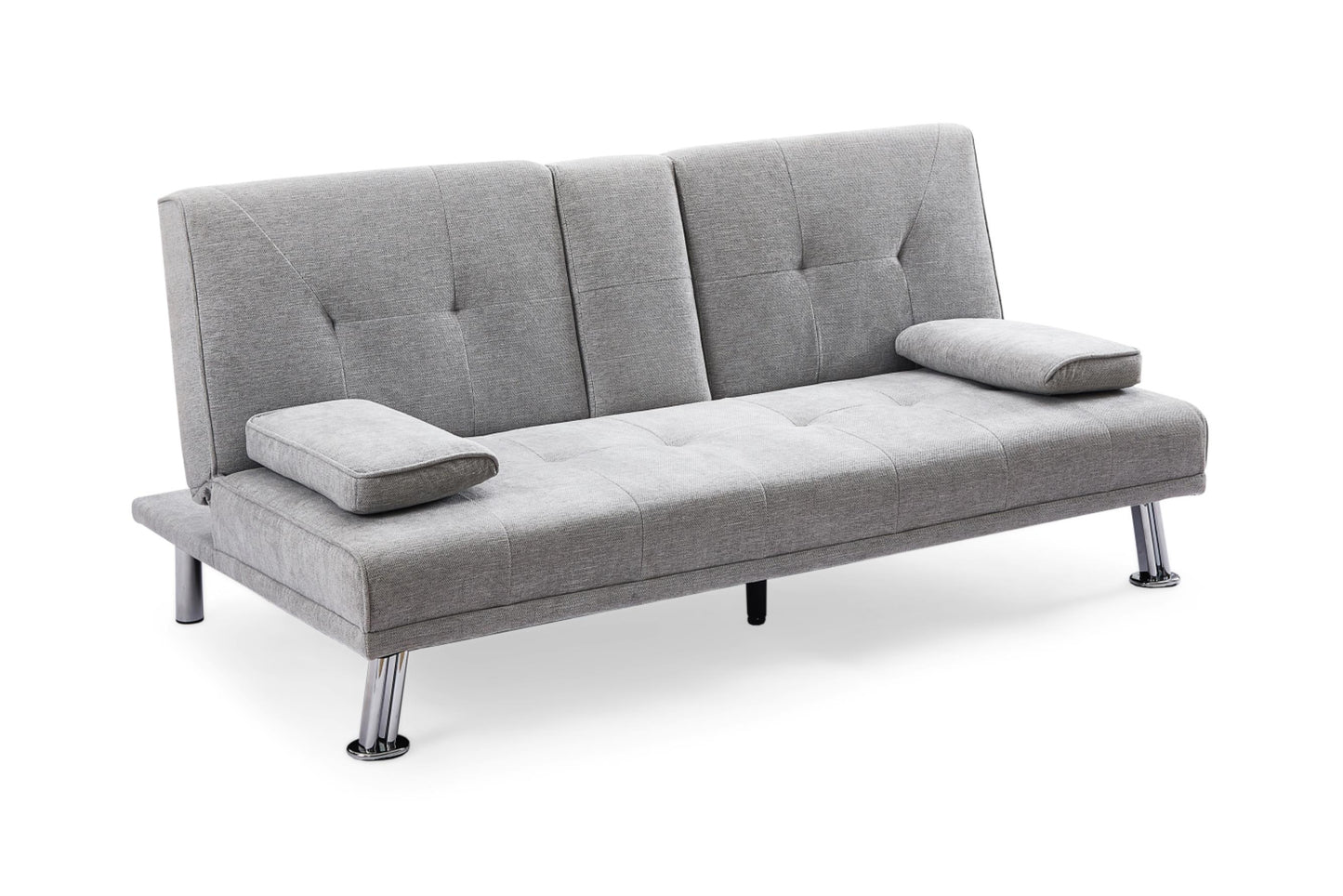 Aspen 3 Seater Sofabed Large Sofa in Blue, Grey, Mocca, or Duck egg (Copy) Sofa CasaFenix