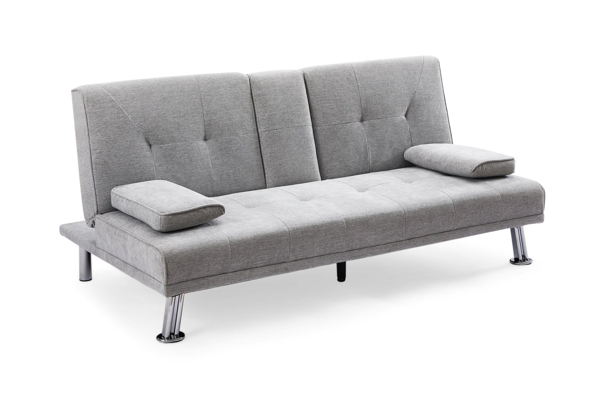 Aspen 3 Seater Sofabed Large Sofa in Blue, Grey, Mocca, or Duck egg (Copy) Sofa CasaFenix