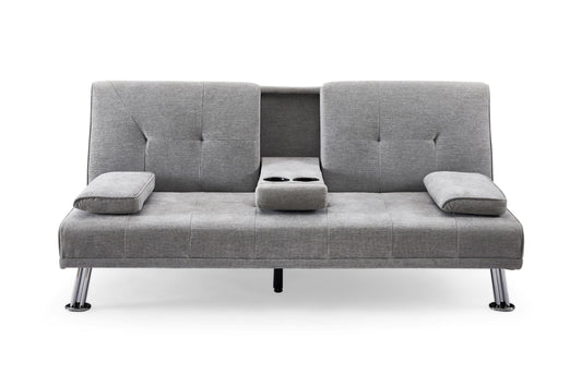 Aspen 3 Seater Sofabed Large Sofa in Blue, Grey, Mocca, or Duck egg (Copy) Sofa CasaFenix