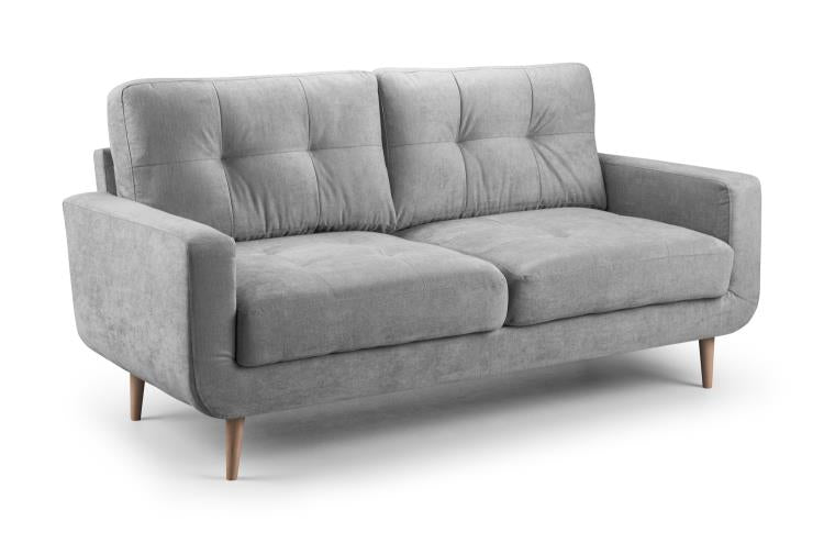 Aurora Plush Fabric Sofa in Grey available in 2, 3 Seat and Footstool (Copy) Sofa CasaFenix