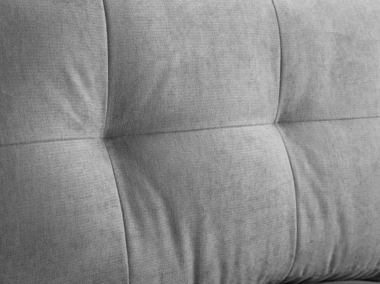 Aurora Plush Fabric Sofa in Grey available in 2, 3 Seat and Footstool (Copy) Sofa CasaFenix